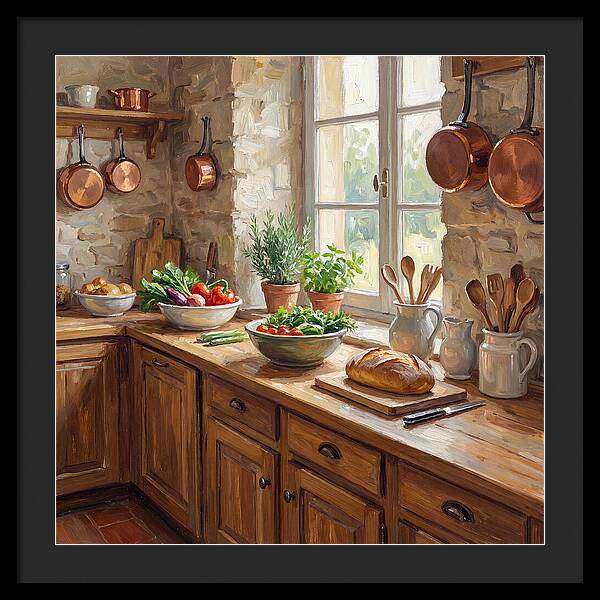 Kitchen Still Life Serenity