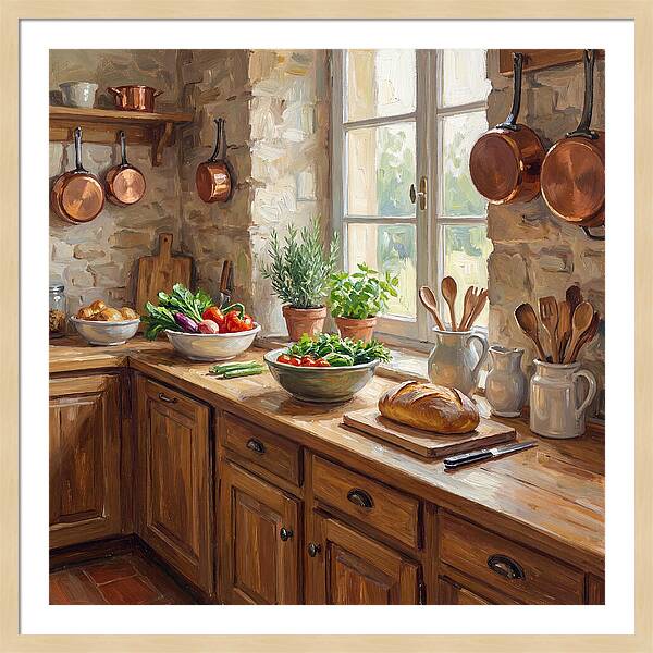 Kitchen Still Life Serenity