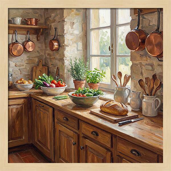 Kitchen Still Life Serenity