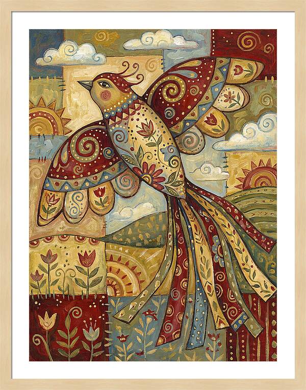 Kite Folk Bird In Flight