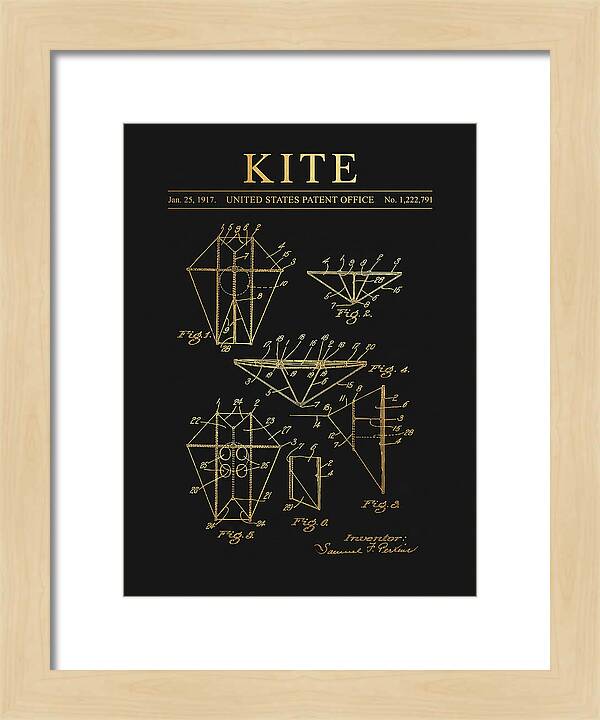 Kite Gold Patent Us1222791