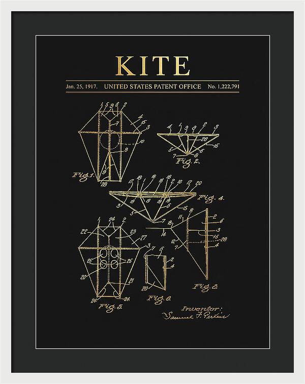 Kite Gold Patent Us1222791