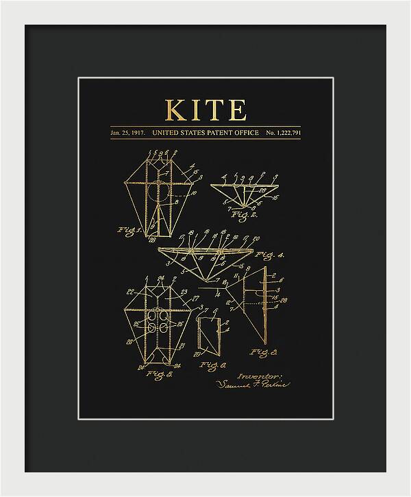 Kite Gold Patent Us1222791