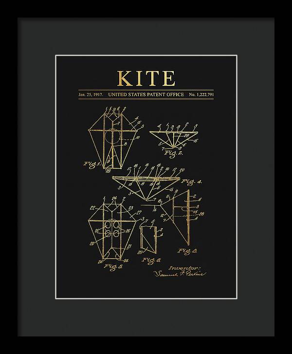 Kite Gold Patent Us1222791