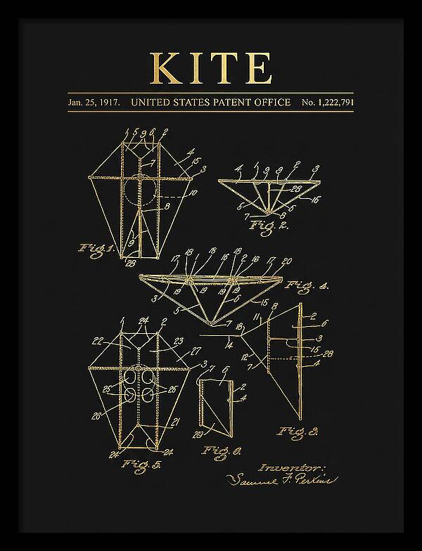 Kite Gold Patent Us1222791