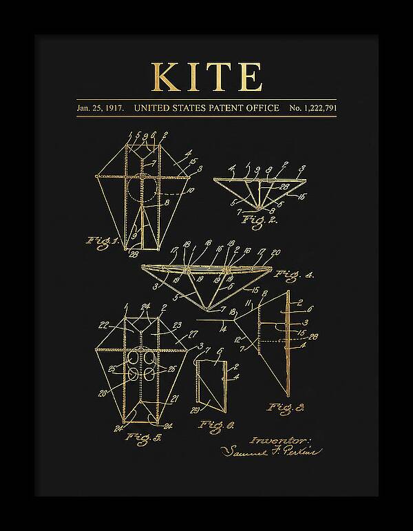 Kite Gold Patent Us1222791