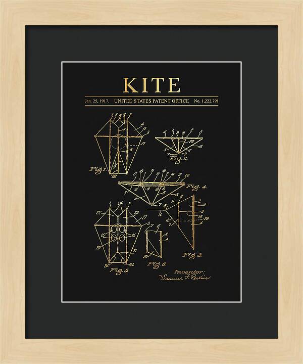 Kite Gold Patent Us1222791