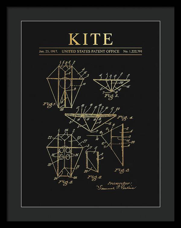 Kite Gold Patent Us1222791