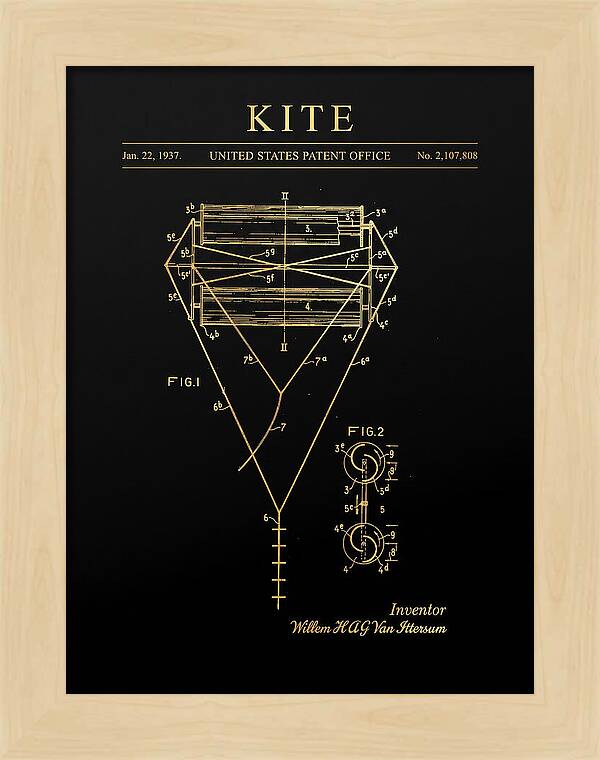 Kite Gold Patent Us2107808