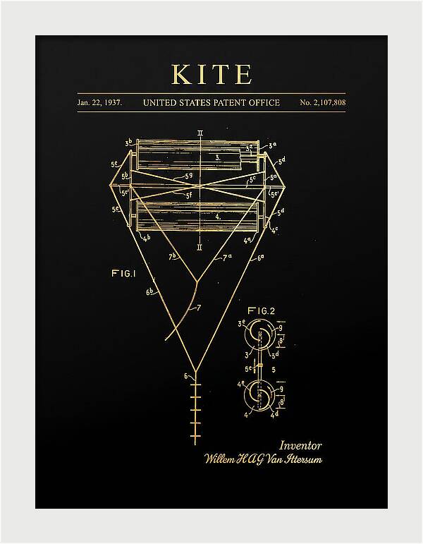 Kite Gold Patent Us2107808