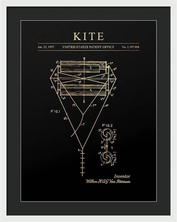 Kite Gold Patent Us2107808