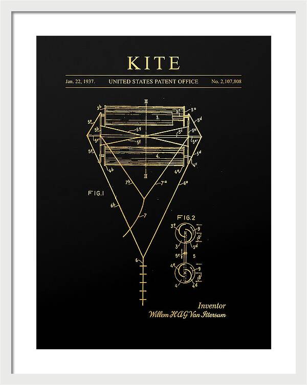 Kite Gold Patent Us2107808