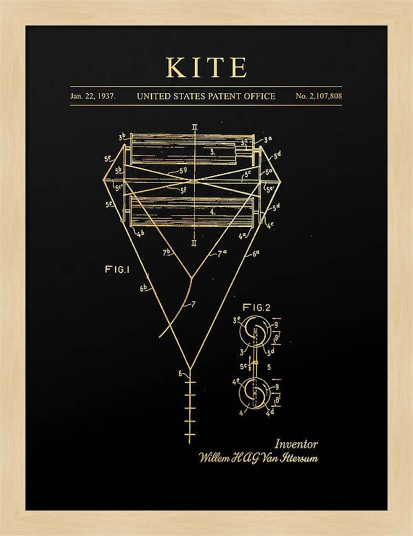 Kite Gold Patent Us2107808