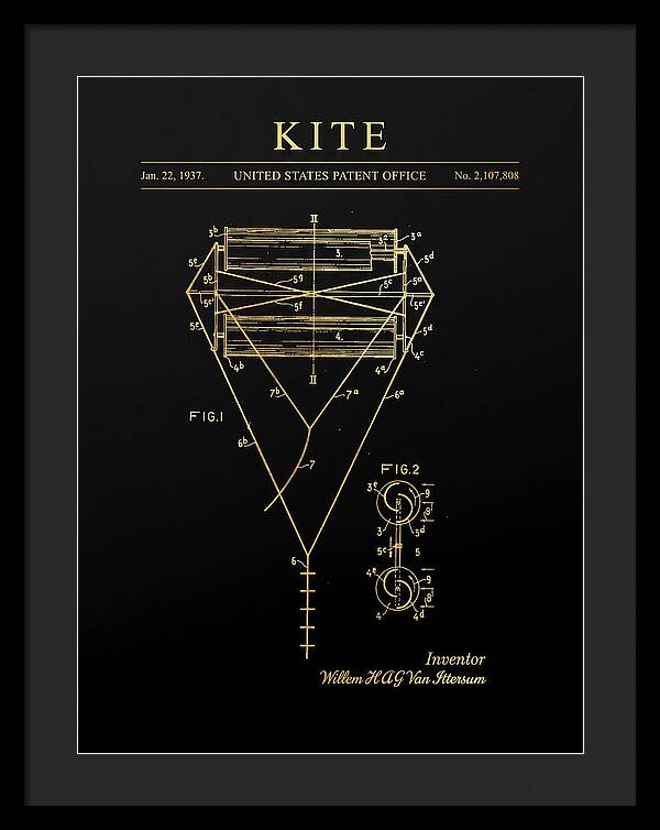 Kite Gold Patent Us2107808