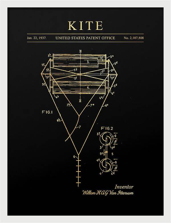 Kite Gold Patent Us2107808