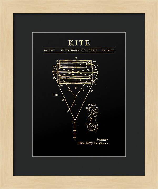 Kite Gold Patent Us2107808