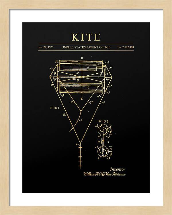 Kite Gold Patent Us2107808