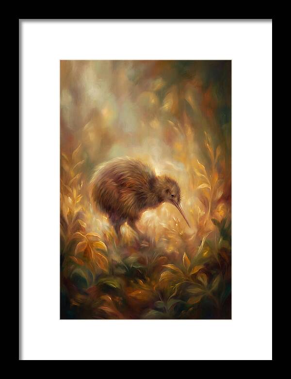 Kiwi Amongst Foliage