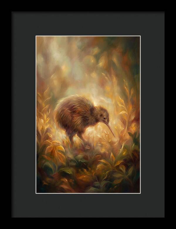 Kiwi Amongst Foliage
