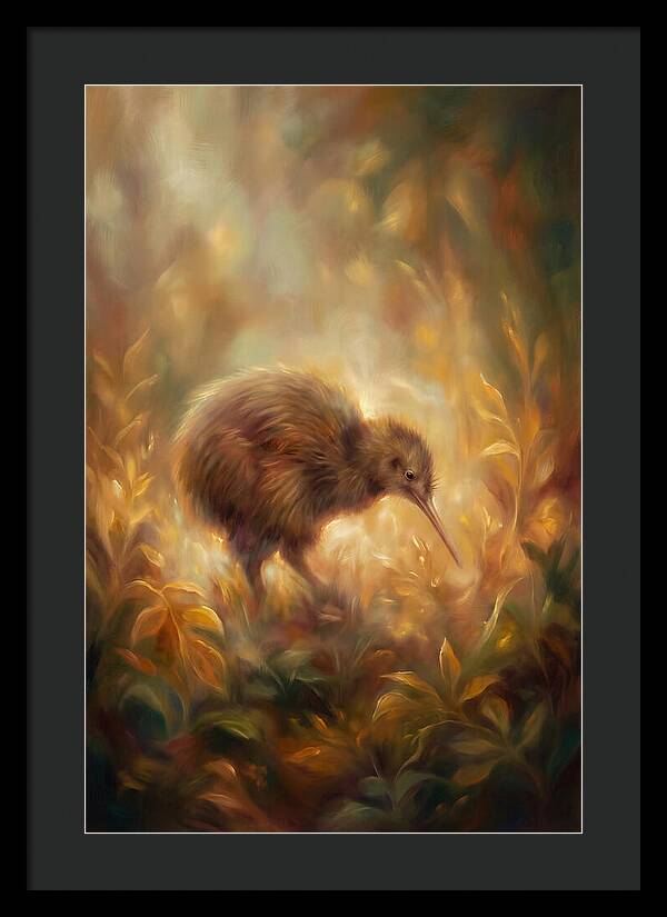 Kiwi Amongst Foliage