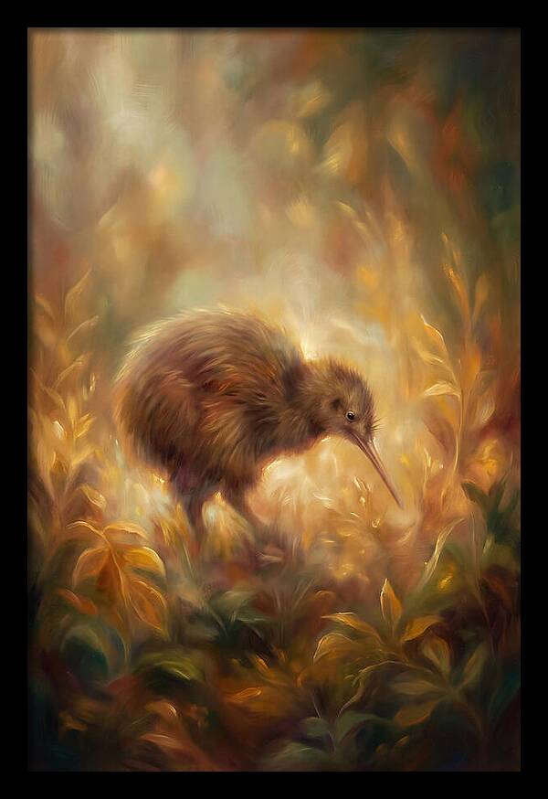 Kiwi Amongst Foliage