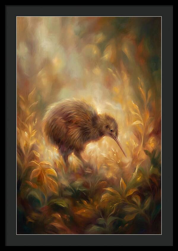 Kiwi Amongst Foliage