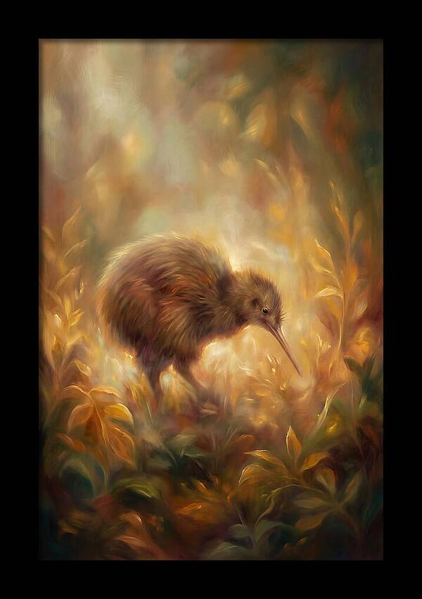 Kiwi Amongst Foliage