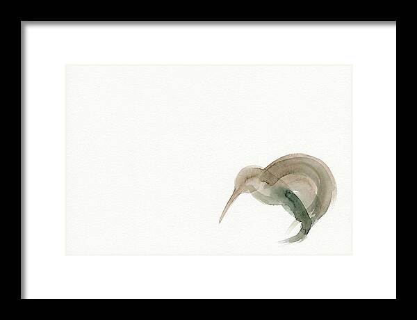 Kiwi In Minimalist Style