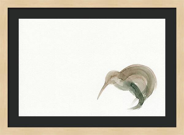Kiwi In Minimalist Style