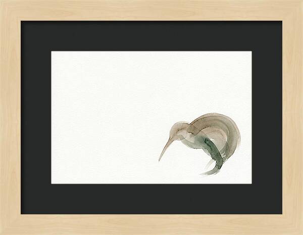 Kiwi In Minimalist Style