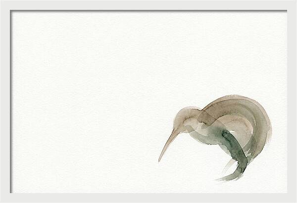 Kiwi In Minimalist Style