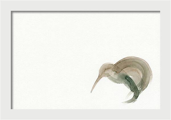 Kiwi In Minimalist Style