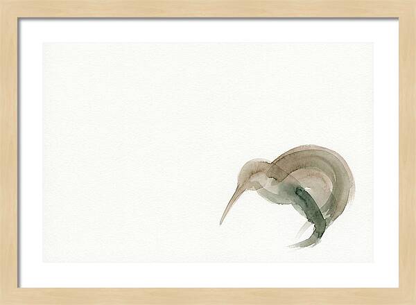 Kiwi In Minimalist Style