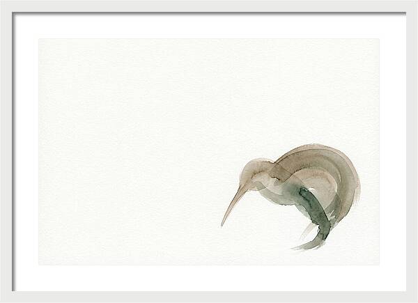Kiwi In Minimalist Style