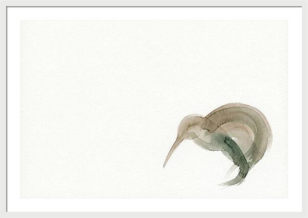 Kiwi In Minimalist Style