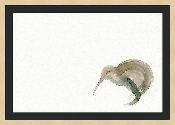 Kiwi In Minimalist Style