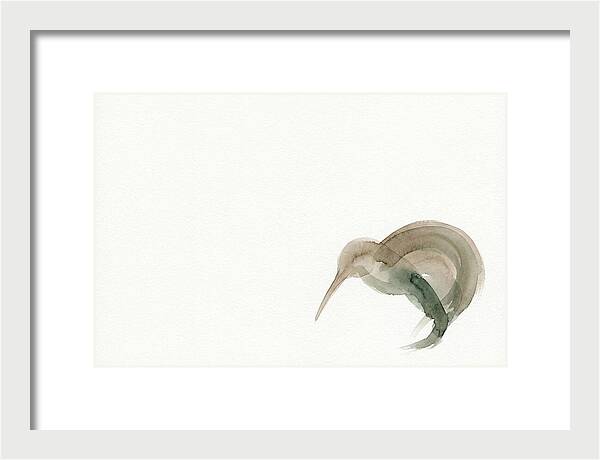 Kiwi In Minimalist Style