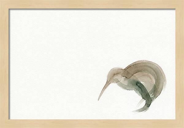 Kiwi In Minimalist Style