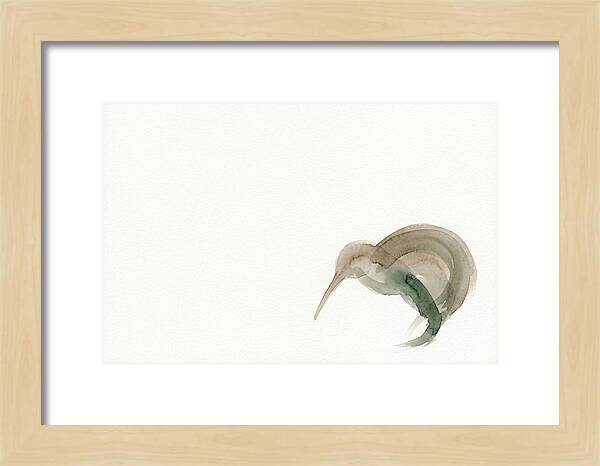Kiwi In Minimalist Style