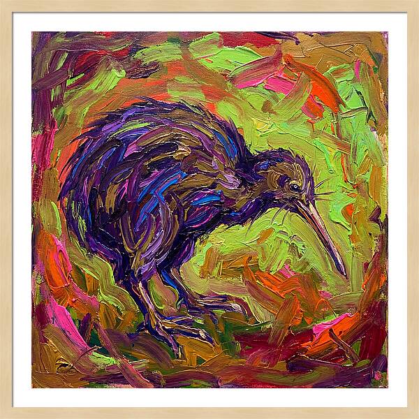 Kiwi In Vibrant Colors