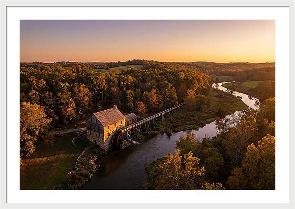 Klepzig Mill Serenity At Dusk