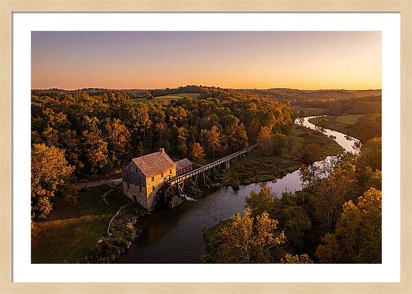 Klepzig Mill Serenity At Dusk