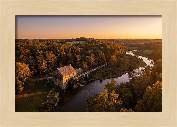Klepzig Mill Serenity At Dusk
