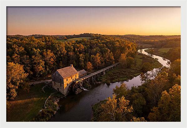 Klepzig Mill Serenity At Dusk