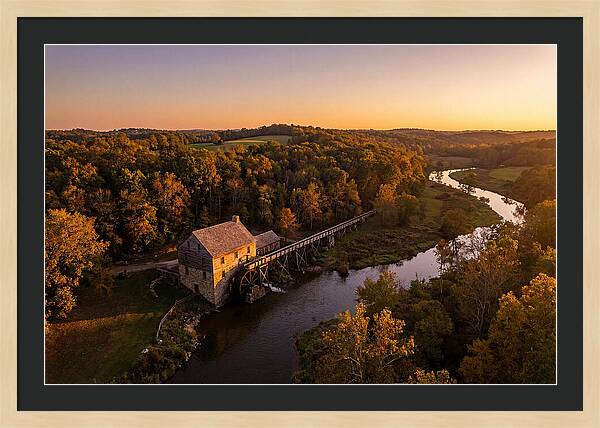 Klepzig Mill Serenity At Dusk