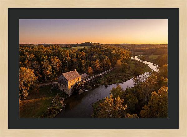 Klepzig Mill Serenity At Dusk