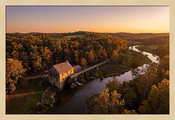 Klepzig Mill Serenity At Dusk