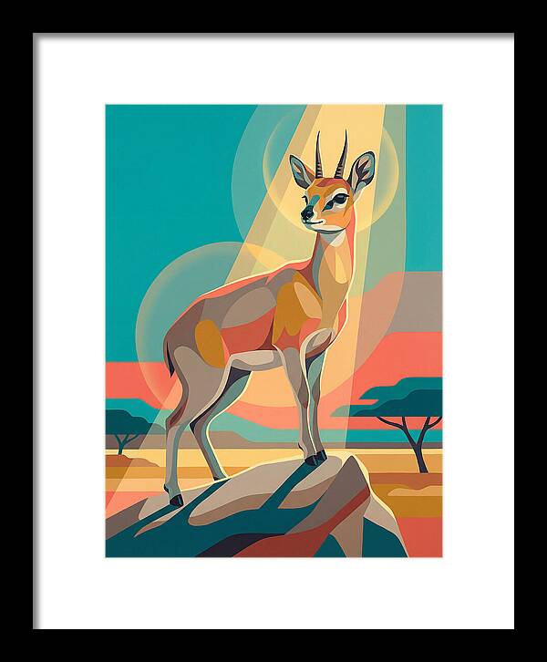 Klipspringer Standing Proud