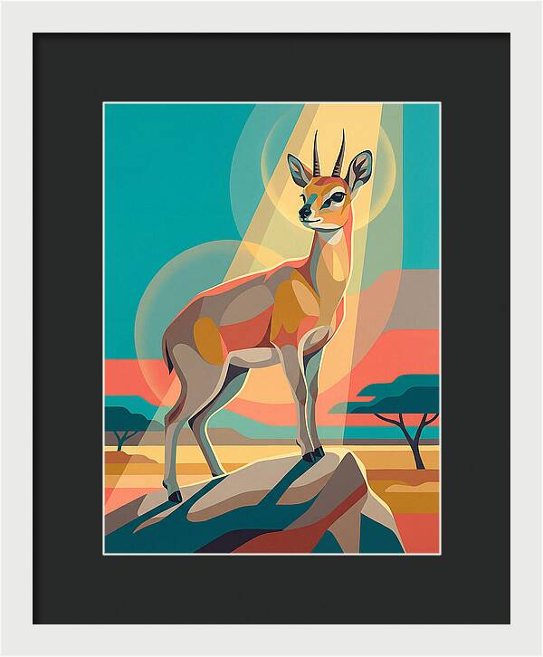 Klipspringer Standing Proud