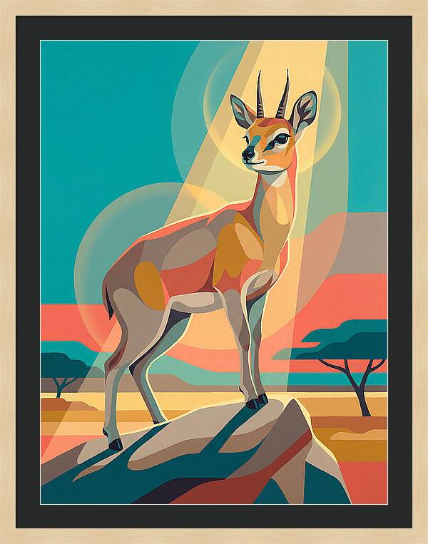 Klipspringer Standing Proud